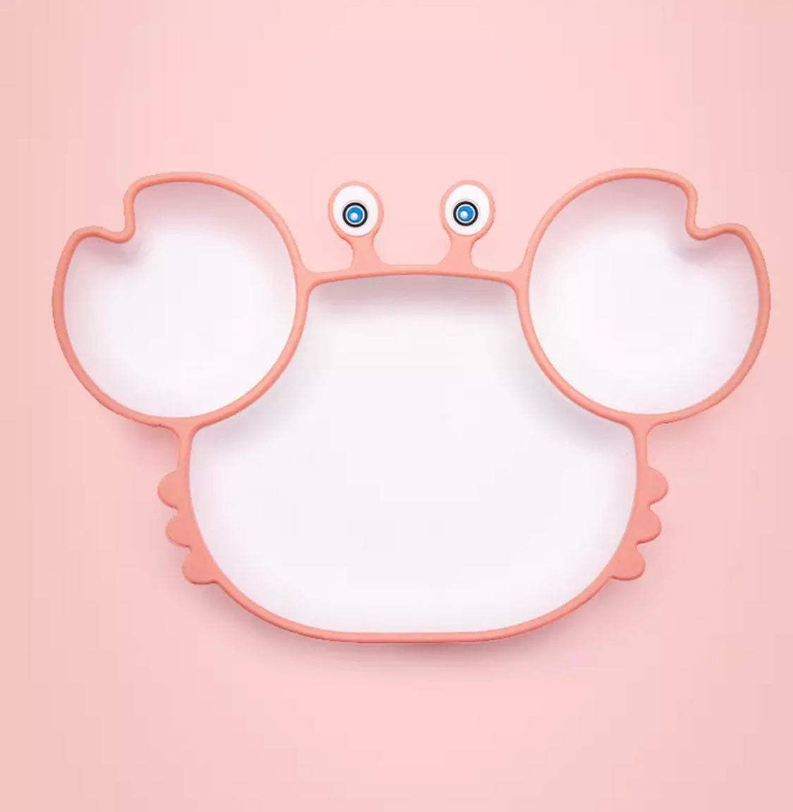 Silicone Baby Plate Crab