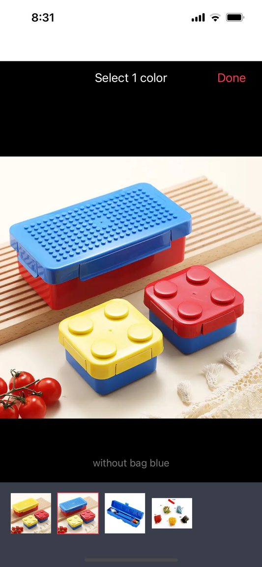 Kids Lunch box(Lego- inspired)