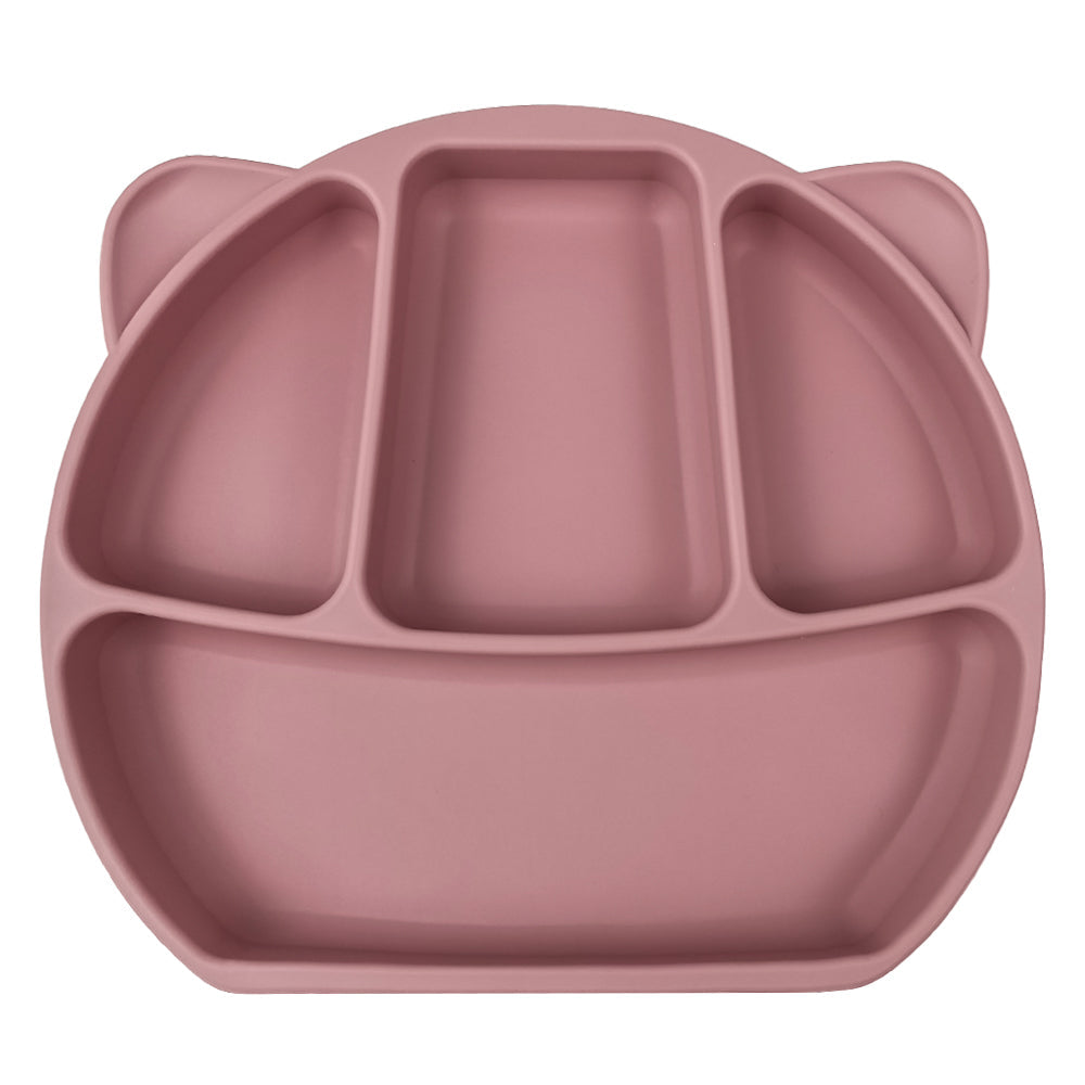 Silicone Bear Plate (Sand)