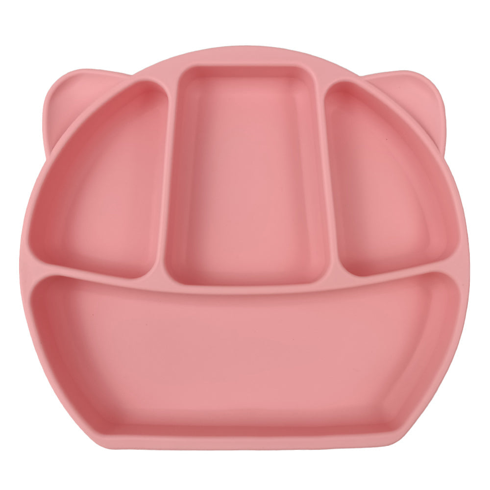 Silicone Bear Plate (Sand)