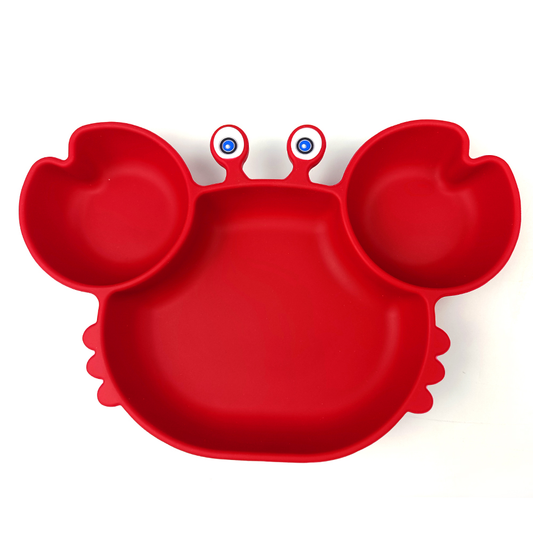 Feeding Plate Crab (Red)