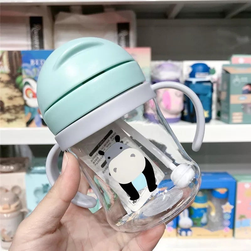 Baby Water Bottle 250ml with Animal sticker