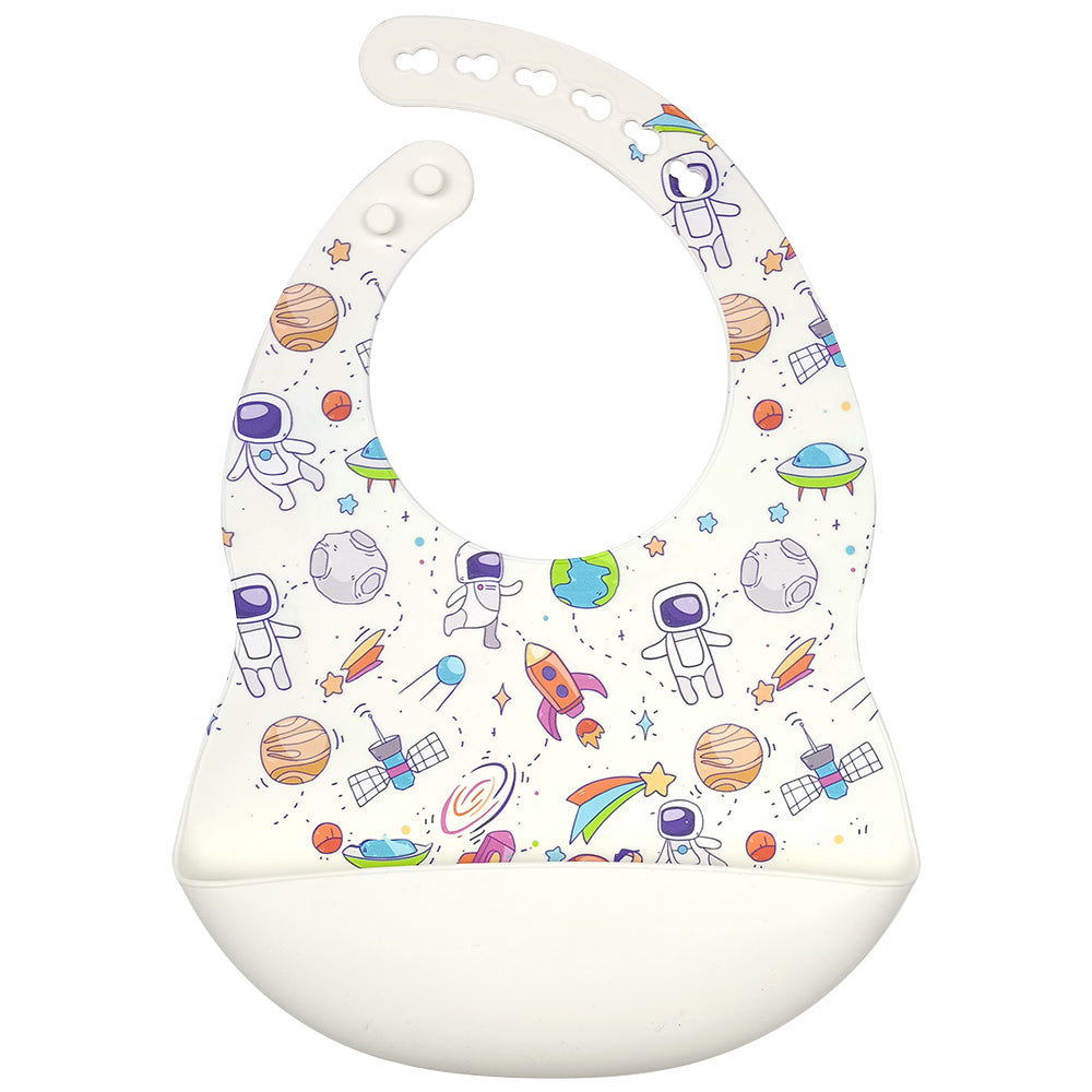 Baby Silicone Bibs Printed