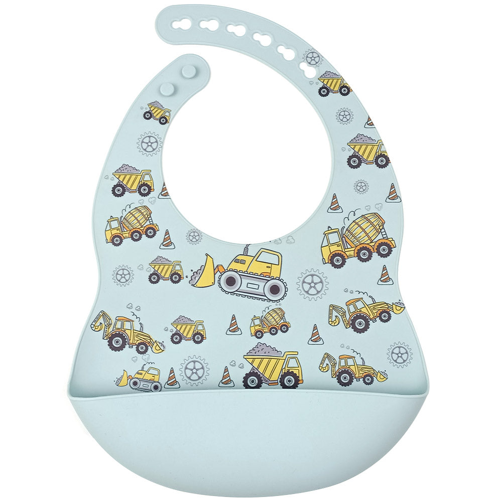 Baby Silicone Bibs Printed