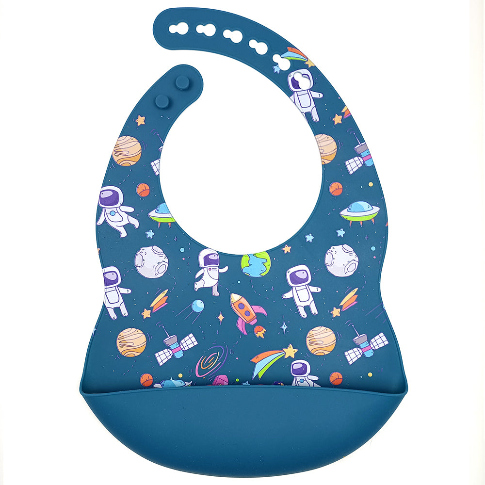 Baby Silicone Bibs Printed