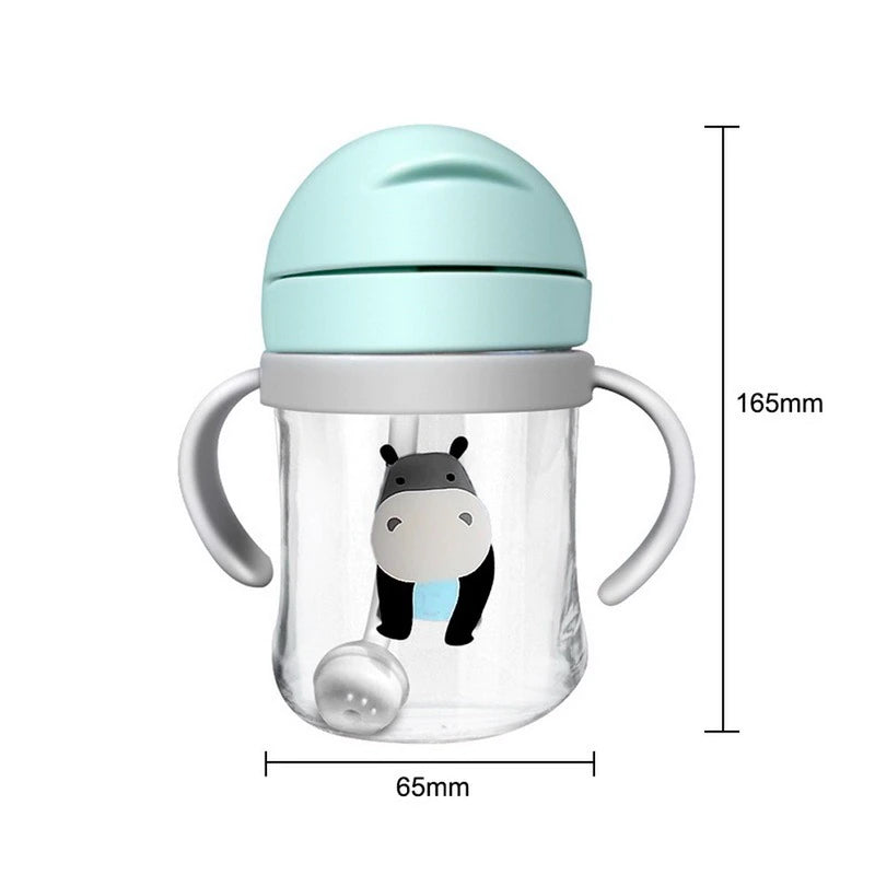 Baby Water Bottle 250ml with Animal sticker